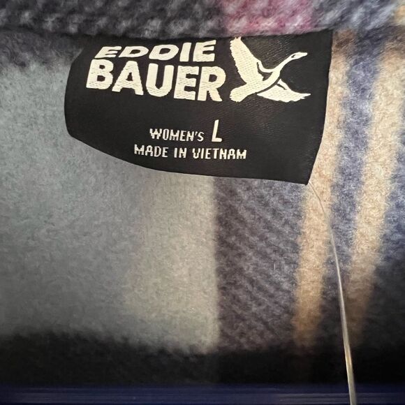 Eddie Bauer Women's Plaid Shirt - Picture 2 of 3
